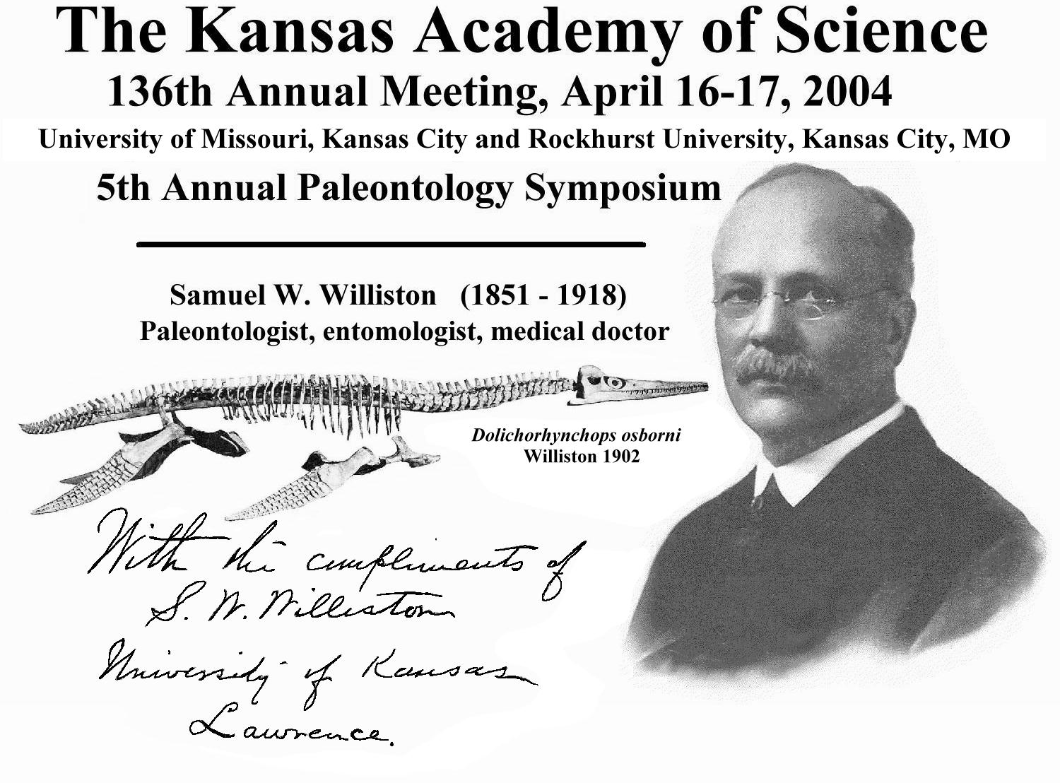 Kansas Academy of Science Meeting